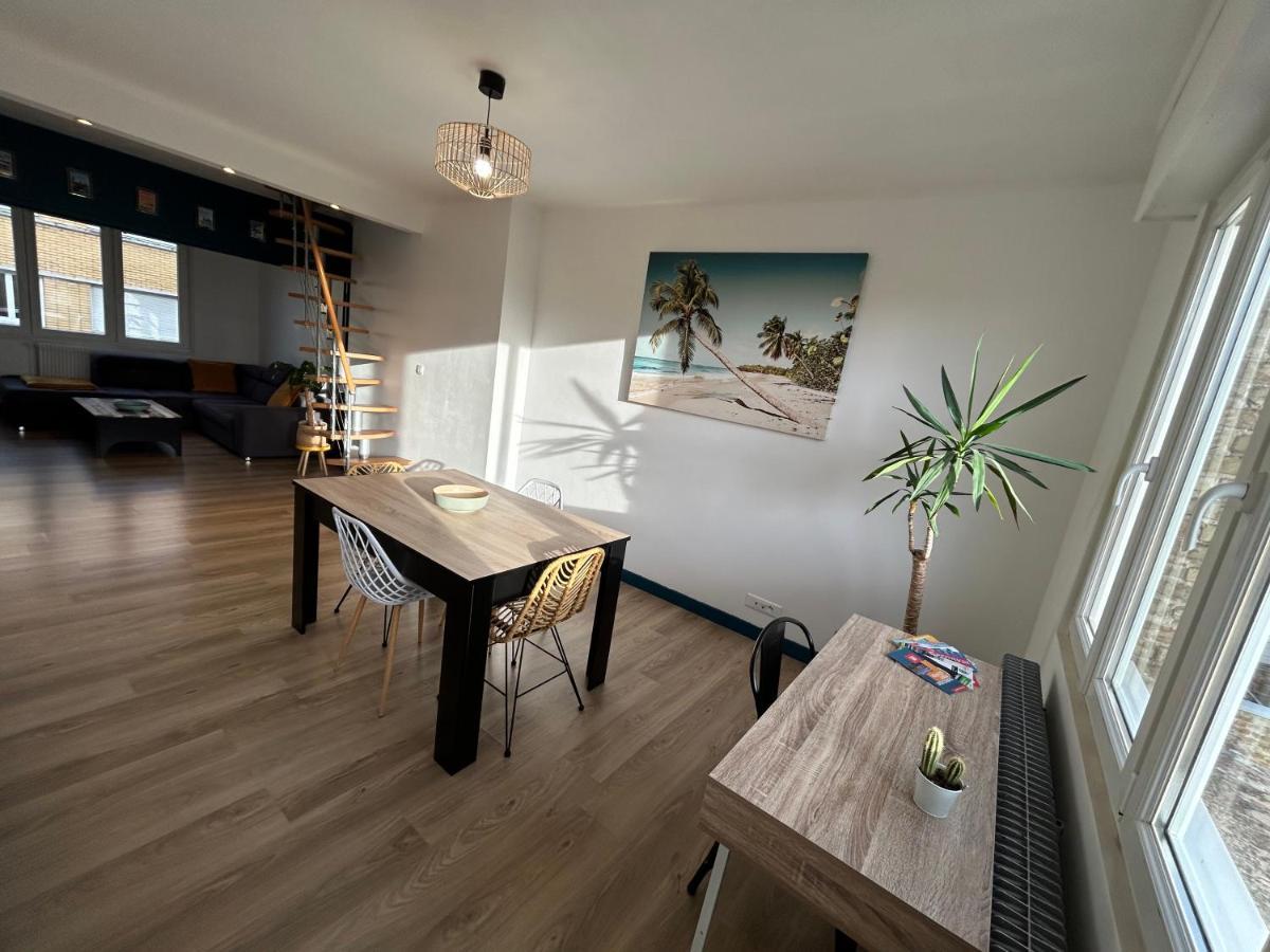 Duplex Lumineux Entre Plage Et Centre-Ville Dunkirk Exteriér fotografie